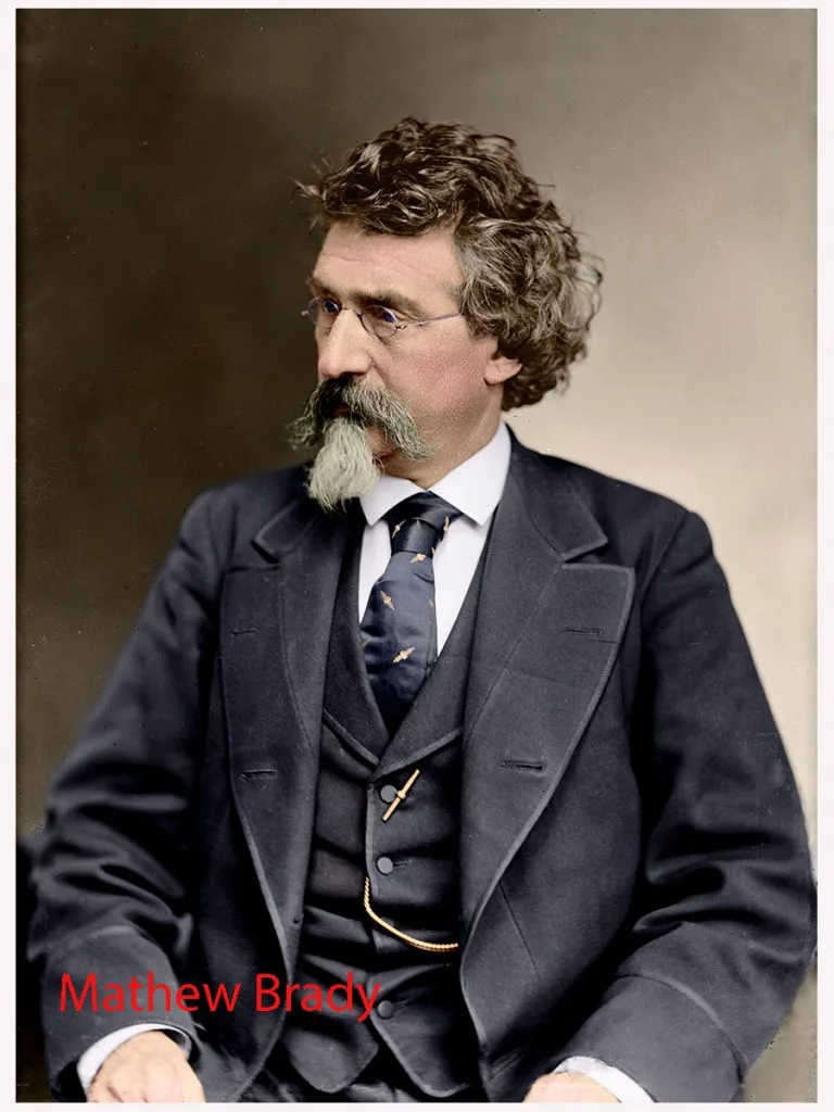 mathew_brady_circa_1875 copia con nome e cornice